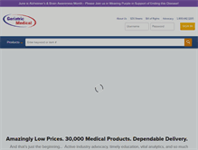 Tablet Screenshot of geriatricmedical.com